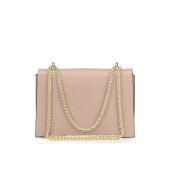 Geanta dama de umar din piele naturala DiAmanti Audrey Roz Nude Geanta dama de umar din piele naturala DiAmanti Audrey Roz Nude